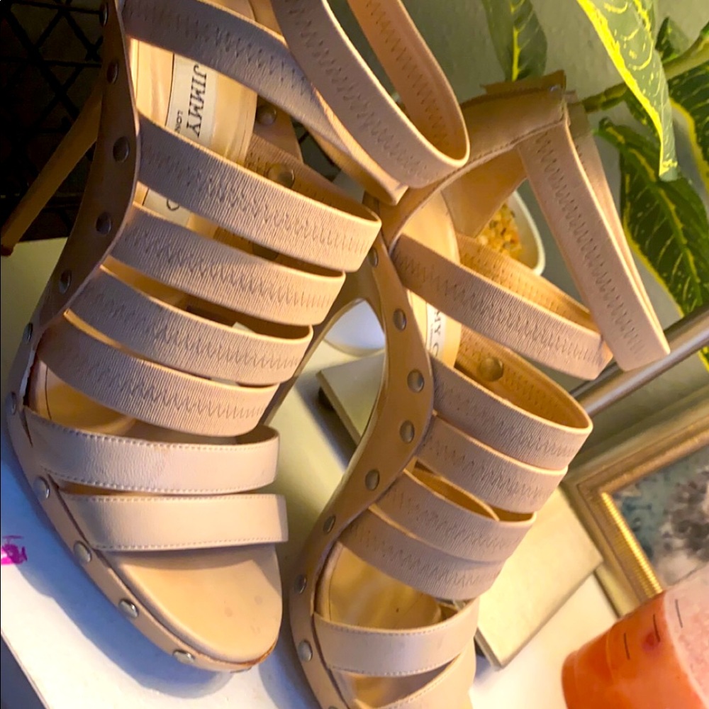 jimmy choo heels, like new